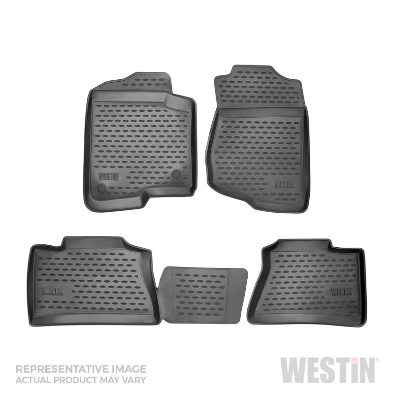 Westin 2009-2017 Toyota 4Runner Profile Floor Liners 4pc - Black 74-41-51041 74-41-51041 Photo - Primary