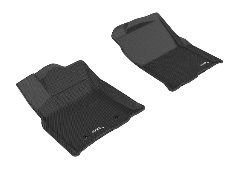 3D MAXpider 2016-2017 Toyota Tacoma Access Cab/Double Cab Kagu 1st Row Floormat - Black L1TY19211509 L1TY19211509 Photo - Primary