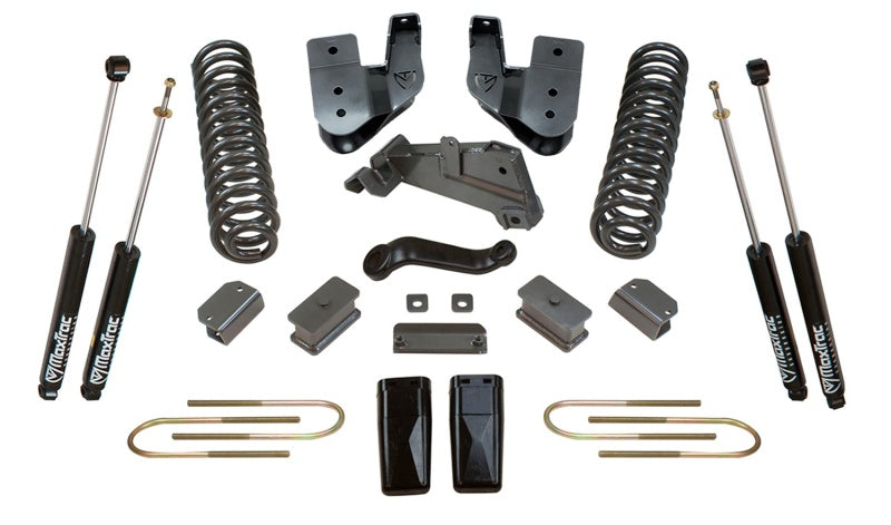 MaxTrac 13-18 RAM 3500 4WD 4in/1in MaxPro Coil Lift Kit w/Radius Arm Brkts & MaxTrac Shocks K947341 K947341 Photo - Primary