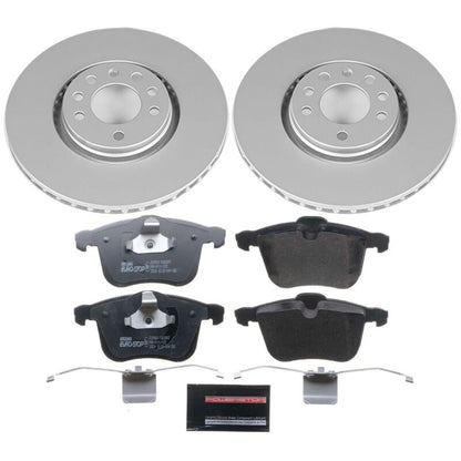 PowerStop Power Stop 06-11 Saab 9-3 Front Euro-Stop Brake Kit ESK5349 ESK5349 Photo - Primary