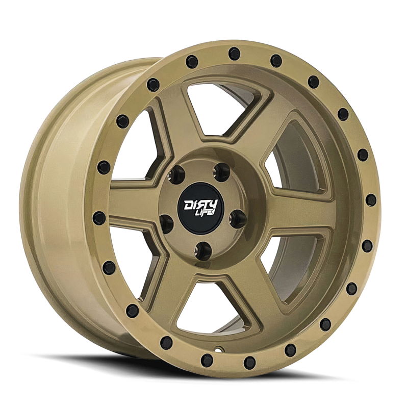 Dirty Life 9315 Compound 17x9 / 6x139.7 BP / -12mm Offset / 106mm Hub Desert Sand Wheel 9315-7983DS12 9315-7983DS12 Photo - Primary