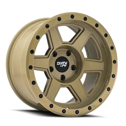 Dirty Life 9315 Compound 17x9 / 6x139.7 BP / -12mm Offset / 106mm Hub Desert Sand Wheel 9315-7983DS12 9315-7983DS12 Photo - Primary