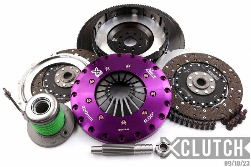 XCLUTCH XCL Clutch - 9in Twin Solid Organic Drivetrain Clutch Kits - Multi main image