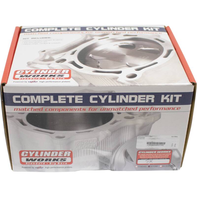 Cylinder Works 2020 Kawasaki KX 250 F 250cc Standard Bore High Compression Cylinder Kit CW30016K01HC CW30016K01HC Photo - Primary