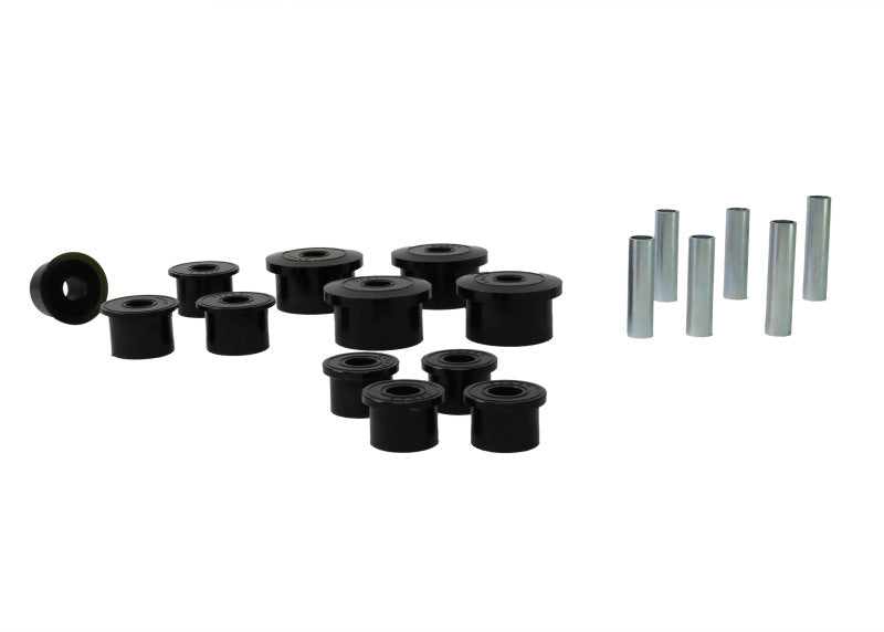 Whiteline 1986-1999 Jeep Cherokee Spring - Eye Front/Rear And Shackle Bushing W73819 W73819 Photo - out of package