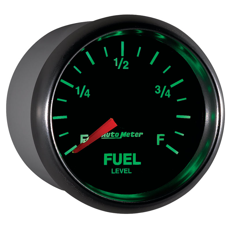 AutoMeter GS 2 1/16in. 0-280 Ohms Fuel Level Gauge - Stepper Motor 3810 3810 User 6