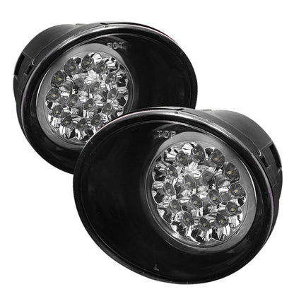 Spyder Nissan Titan 04-12/Nissan Armada 04-12 LED Fog Lights w/Switch Clear FL-LED-NT04-C 5015747 5015747 Photo - Primary