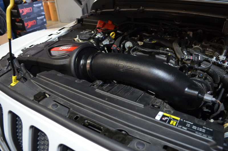 Injen 18-20 Jeep Wrangler JL L4-2.0L Evolution Intake (Oiled) EVO5006C EVO5006C Photo - Mounted