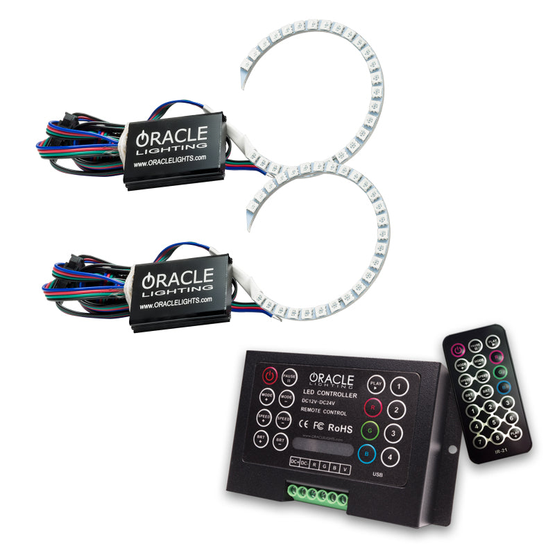 ORACLE Lighting Oracle Audi A5 07-13 Halo Kit - ColorSHIFT w/ 2.0 Controller 2351-333 2351-333 Photo - out of package