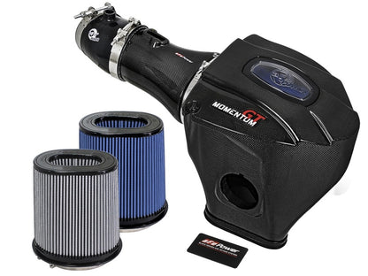 aFe Momentum GT Black Series Carbon Fiber Cold Air Intake System Dodge 52-72204-CF Photo - Primary