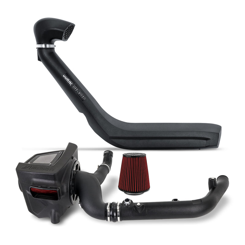 Mishimoto 21+ Bronco 2.7L Intake/Snorkel Bundle - Oiled Filter MMB-BR27-21 MMB-BR27-21 Photo - Primary
