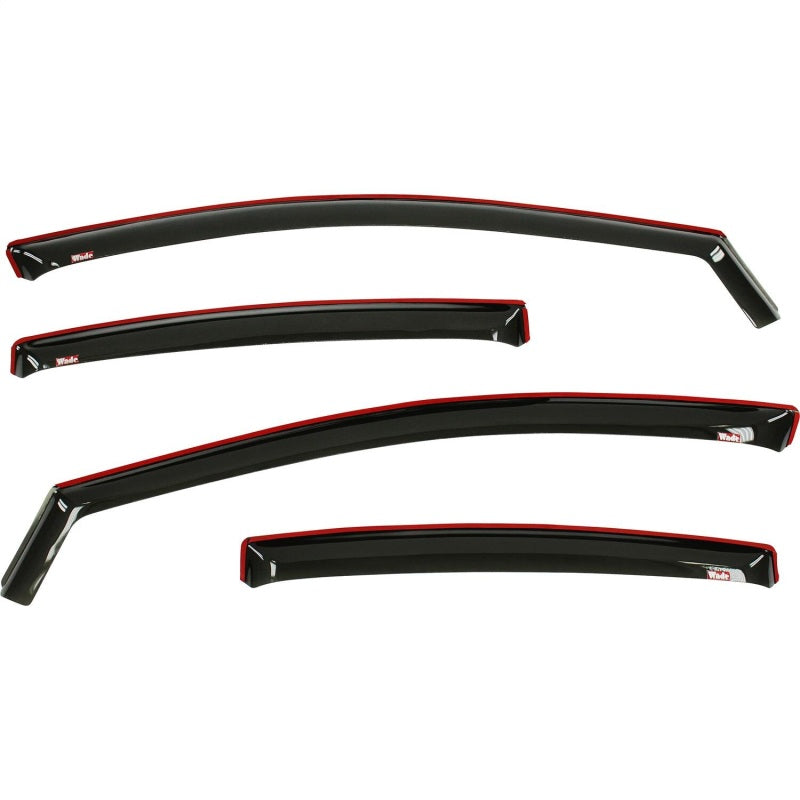 Westin 17-19 Hyundai Elantra In Channel Wind Deflector 4pc - Smoke 72-43489 72-43489 Photo - Primary