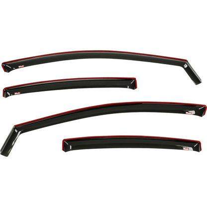 Westin 17-19 Hyundai Elantra In Channel Wind Deflector 4pc - Smoke 72-43489 72-43489 Photo - Primary