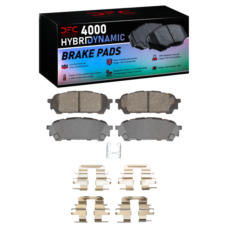 DFC DFC 4000 HybriDynamic Brake Pads Brakes, Rotors & Pads Brake Pads - OE main image