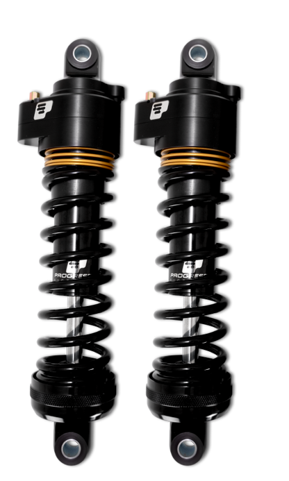Progressive Harley Ultra Low-QPS 944 Series Shocks, 12.5in, 11in Ride Height Standard - Black / Gol 944-4001UL-QPS 944-4001UL-QPS User 1