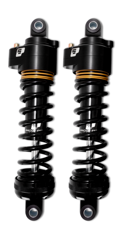 Progressive Harley Ultra Low-QPS 944 Series Shocks, 12.5in, 11in Ride Height Heavy Duty - Black / G 944-4019UL-QPS 944-4019UL-QPS User 1