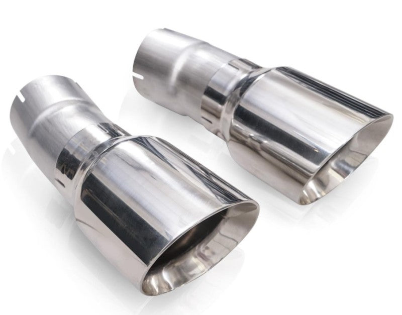 Stainless Works 4in Double Wall Slash-Cut Polished Tip Kit JPGC57TIPS JPGC57TIPS User 1