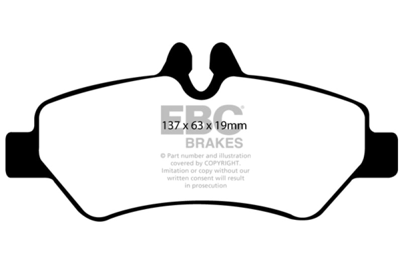 EBC Disc Brake Pad Set DP61927 Photo - Primary