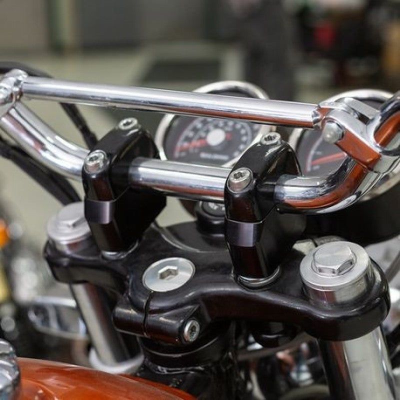 S&S Cycle Royal Enfield INT 650 Twins Handlebar Adjuster Kit 570-0003 570-0003 Photo - Primary