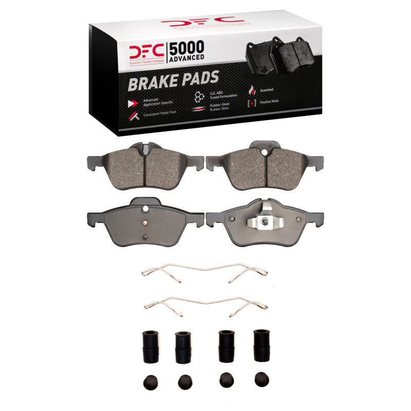 DFC DFC 5000 Advanced Low Met Brake Pads Brakes, Rotors & Pads Brake Pads - OE main image