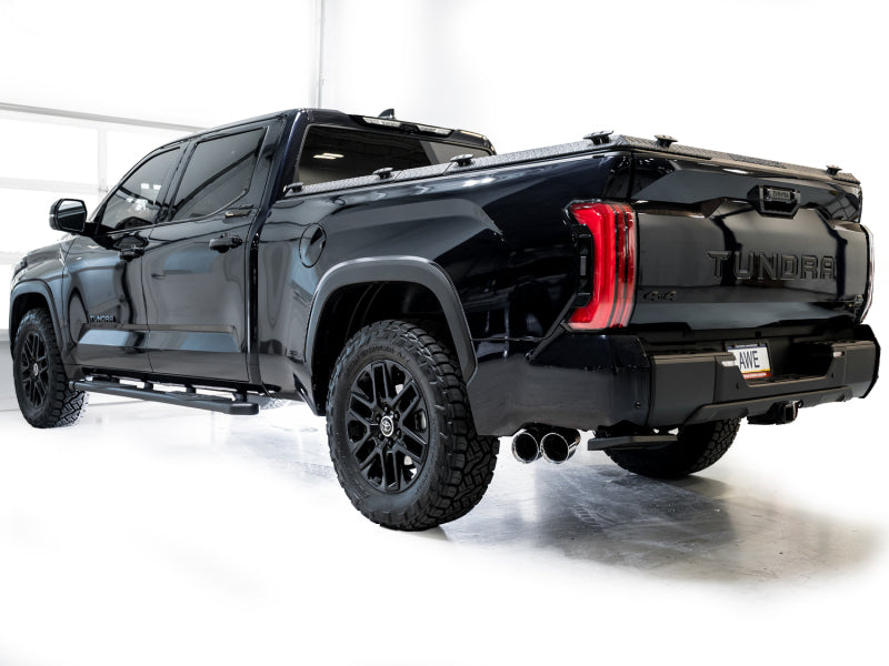 AWE Tuning AWE 0FG Exhaust for 3rd Gen Toyota Tundra - Dual Chrome Silver Tips 3015-32063 3015-32063 Photo - Mounted