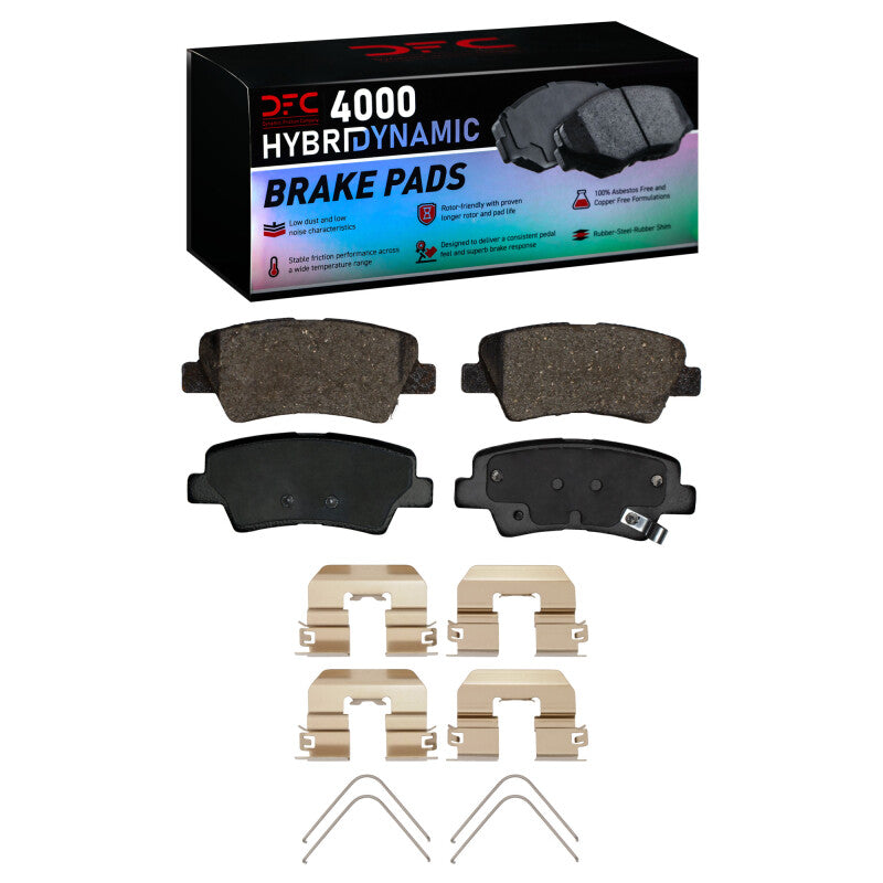 DFC DFC 4000 HybriDynamic Brake Pads Brakes, Rotors & Pads Brake Pads - OE main image