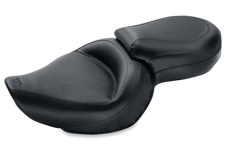 Mustang Motorcycle Mustang 04-21 Harley Sportster Wide Touring 1PC Seat - Black 76141 76141 Photo - Primary
