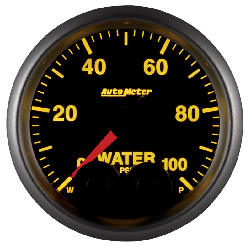 Autometer 2-1/16 E/S Water Press. Gauge - 0-100psi ATM5668 5668 User 8