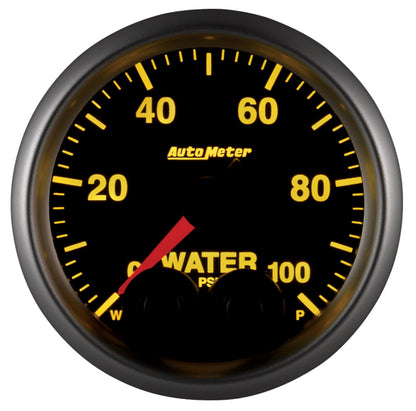 Autometer 2-1/16 E/S Water Press. Gauge - 0-100psi ATM5668 5668 User 8