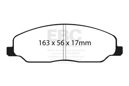 EBC Disc Brake Pad Set DP21740 Photo - Primary