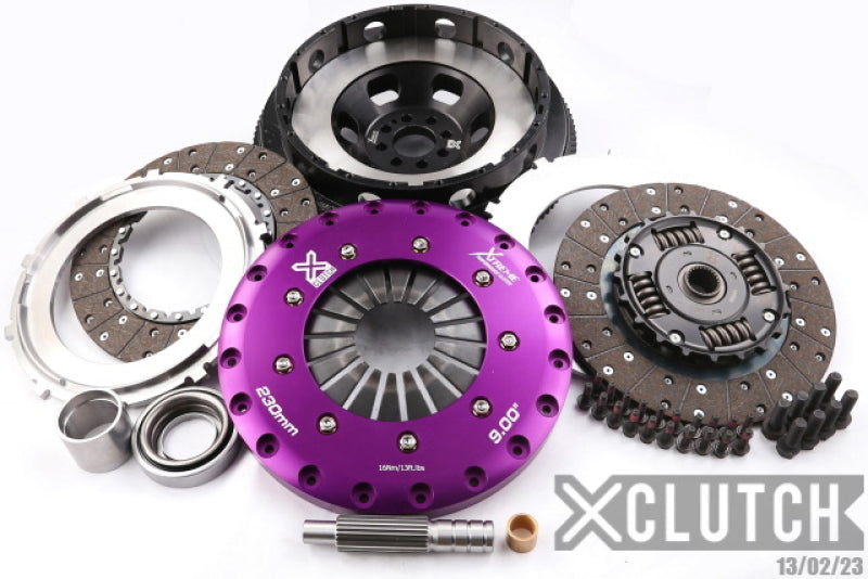 XCLUTCH XCL Clutch - 10.5in Twin Sprung Organic Drivetrain Clutch Kits - Multi main image