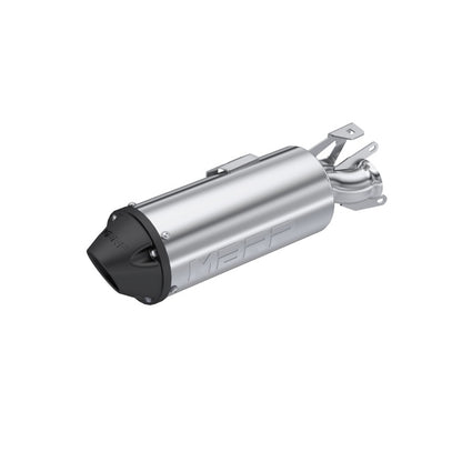 MBRP 2015 Polaris Hawkeye 325/Sportsman ETX 5in Single Slip-On Performance Series Exhaust AT-9502PT AT-9502PT Photo - Primary