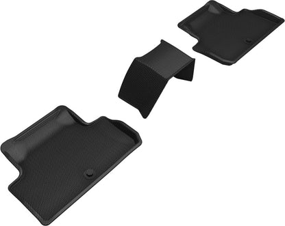 3D MAXpider 2019-2023 Genesis G70 Kagu 2nd Row Floormats - Black L1GS00421509 L1GS00421509 Photo - Primary