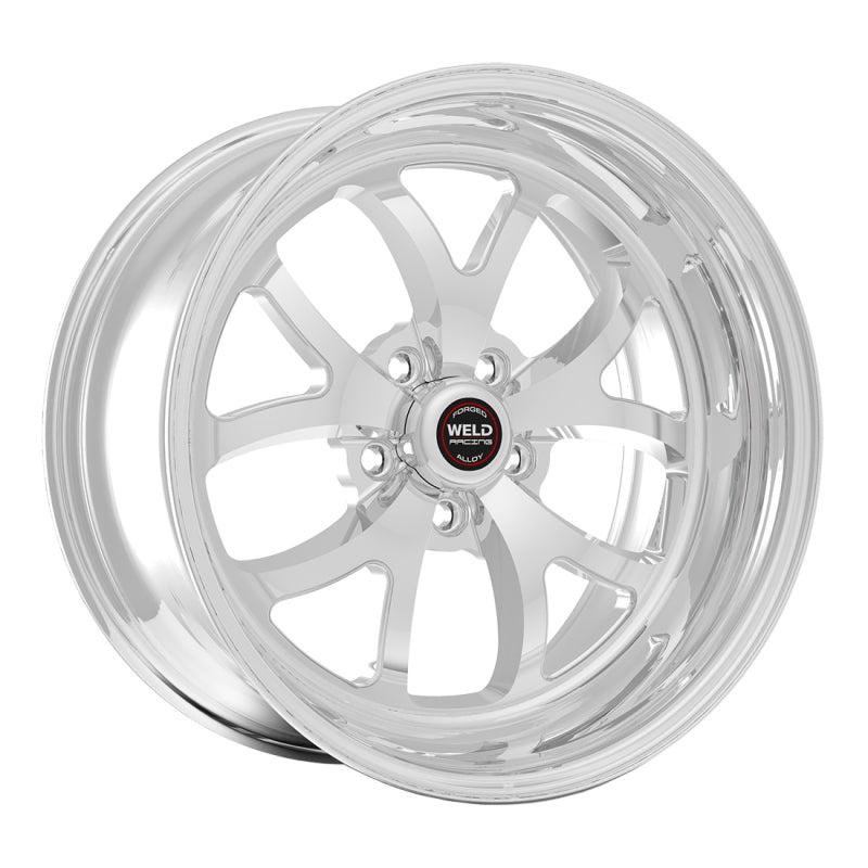 Weld S76 18x10 / 5x115mm BP / 6.6in. BS Polished Wheel (High Pad) - Non-Beadlock 76HP8100W66A