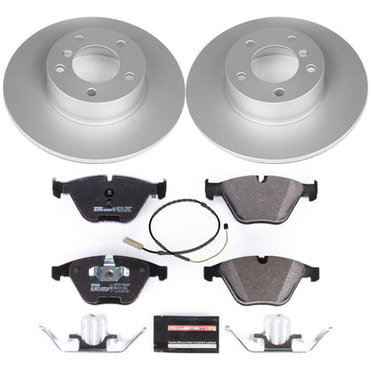 PowerStop Power Stop 11-12 BMW 328i xDrive Front Euro-Stop Brake Kit ESK6073 ESK6073 Photo - Primary