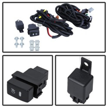 Spyder Nissan versa 2015+ OEM Fog Lights w/Switch Clear FL-NV2015-C 5080240 5080240 Photo - Unmounted
