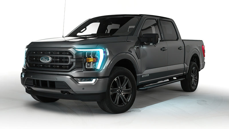 ORACLE Lighting Oracle 21-22 Ford F-150 ColorSHIFT RGB+W Headlight DRL Upgrade Kit w/ No Controller 1460-334 1460-334 Photo - Mounted