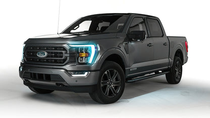 ORACLE Lighting Oracle 21-22 Ford F-150 ColorSHIFT RGB+W Headlight DRL Upgrade Kit w/ No Controller 1460-334 1460-334 Photo - Mounted