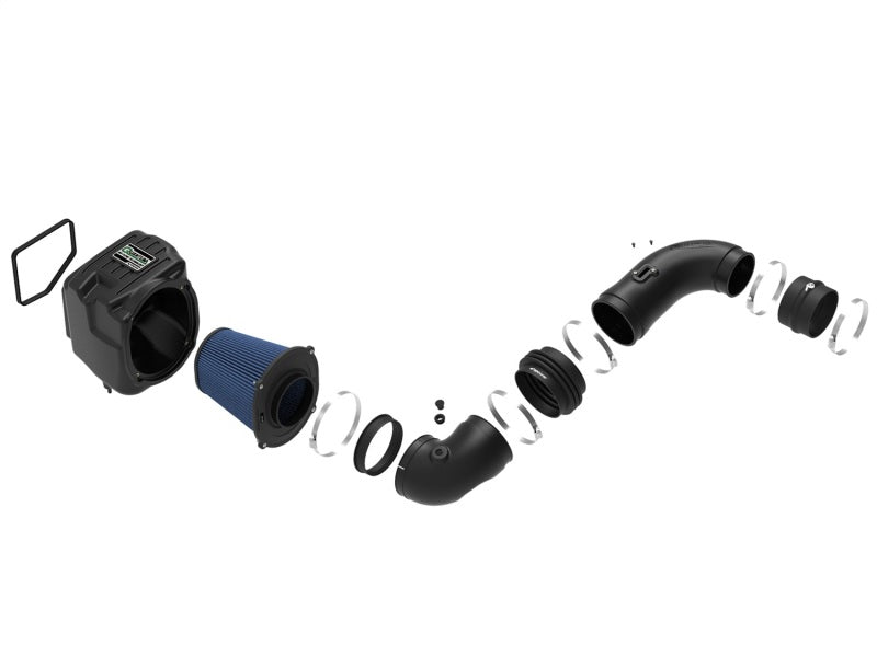aFe Quantum Pro 5R Cold Air Intake System 08-10 GM/Chevy Duramax V8-6. 53-10005R Photo - Unmounted