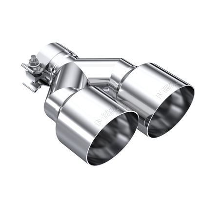 MBRP Universal T304 SS Dual Tip 4in OD/2.5in Inlet T5178 T5178 Photo - Primary