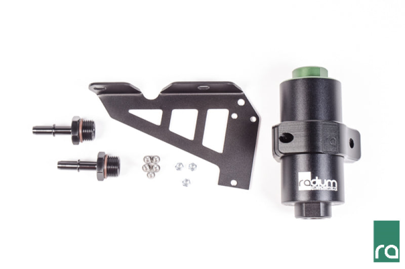Radium Engineering 16+ Ford Focus RS Fuel Filter Kit w/ 10 Micron Stainless Filter 20-0332-03 20-0332-03 Photo - Primary