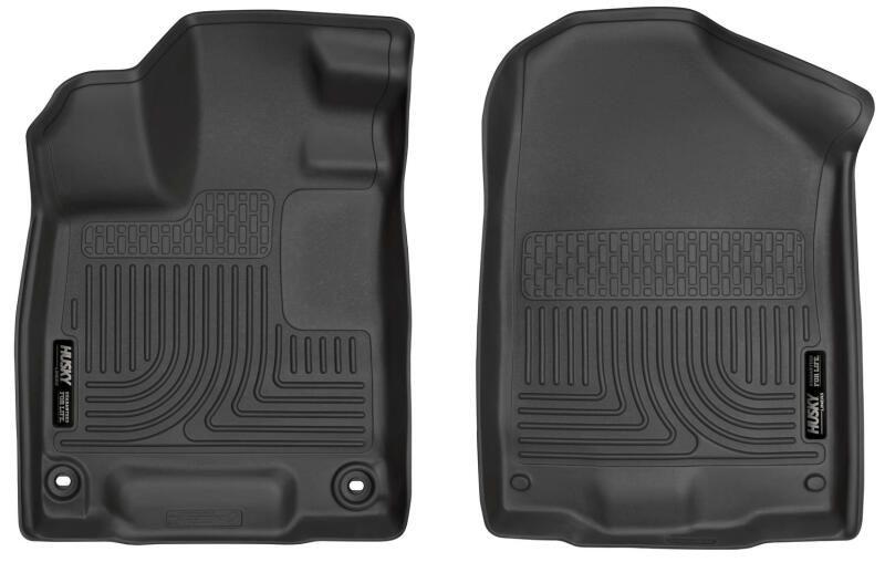 Husky Liners 2016 Honda Pilot WeatherBeater Front Black Floor Liners (2pc) 18411 Photo - Primary