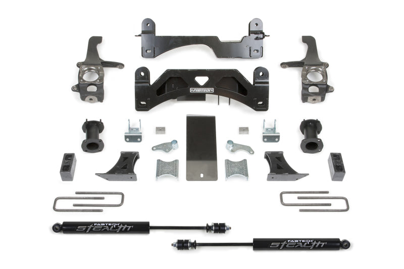 Fabtech 6" Basic System w/ Coilover Spacers K7054M Photo - Primary