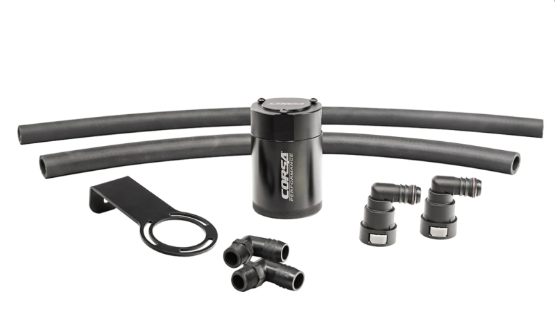 CORSA Performance Corsa 21-22 Dodge Ram TRX Crew Cab Aluminum Oil Catch Can w/Mounting Bracket CC0008 CC0008 User 1