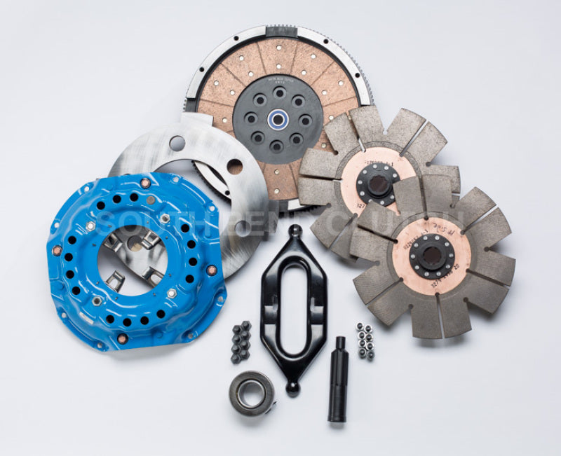 South Bend Clutch 99-00.5 Dodge NV5600(235hp)/00.5-05.5 NV5600(245hp)/ SFI Comp Dual Disc Clutch Kit DDC3600-6 DDC3600-6 Photo - Primary