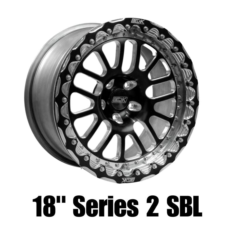 Belak Wheels Belak 18x9 / 5.75in BS / 5x4.75 BP / High Pad / Series 2 Wheel - Single Beadlock 18095475S25BS-SBL 18095475S25BS-SBL Photo - Primary