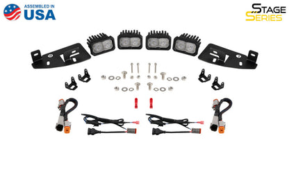 Diode Dynamics SSC2 LED Fog Pocket Kit for 2019-Present Ram - Yellow Sport DD7623 DD7623 User 6