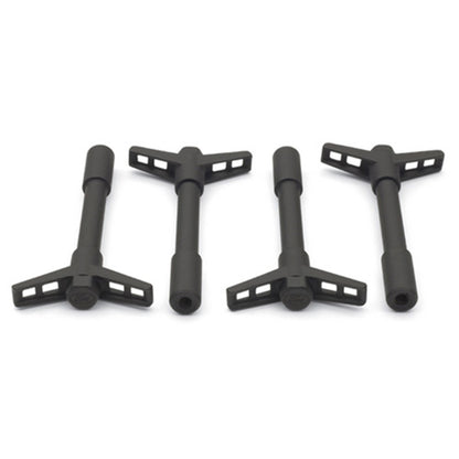 Ford Racing Black Crinkle Finish Valve Cover Hold Down Wing Nuts 302-326 302-326 Photo - Unmounted