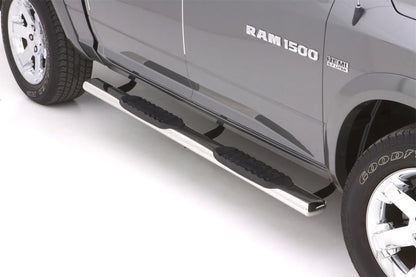 LUND 10-17 Dodge Ram 2500 Crew Cab 5in. Oval Straight SS Nerf Bars - Polished 23984003 23984003 Photo - Mounted