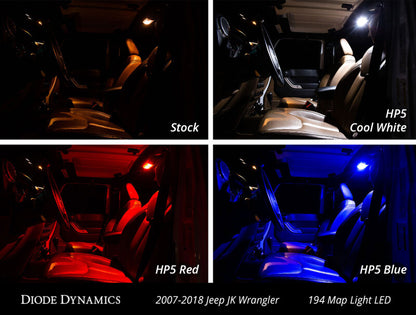 Diode Dynamics Wrangler JK 4dr Interior Kit Stage 2 - Cool - White DD0364 DD0364 User 5